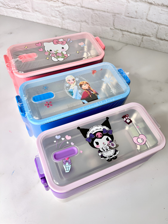 ظرف ناهار کودک با طراحی شاد و مقاوم در برابر ضربه