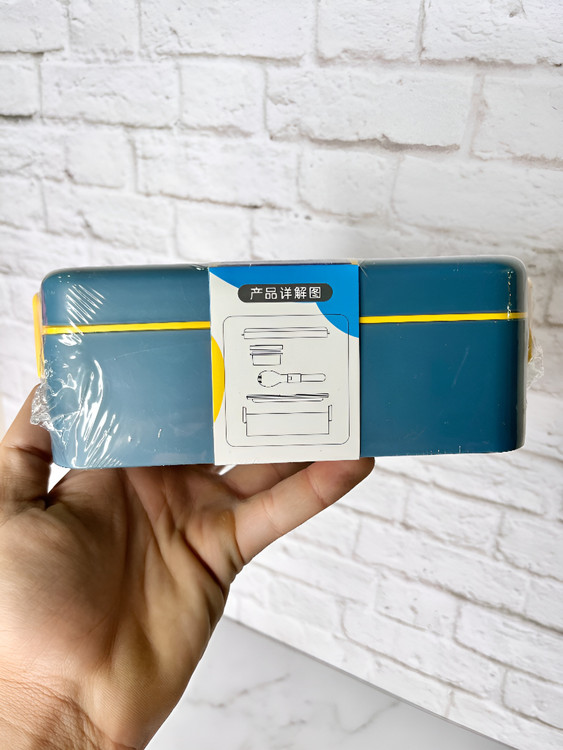 ظرف ناهار دو طبقه مناسب استفاده روزمره