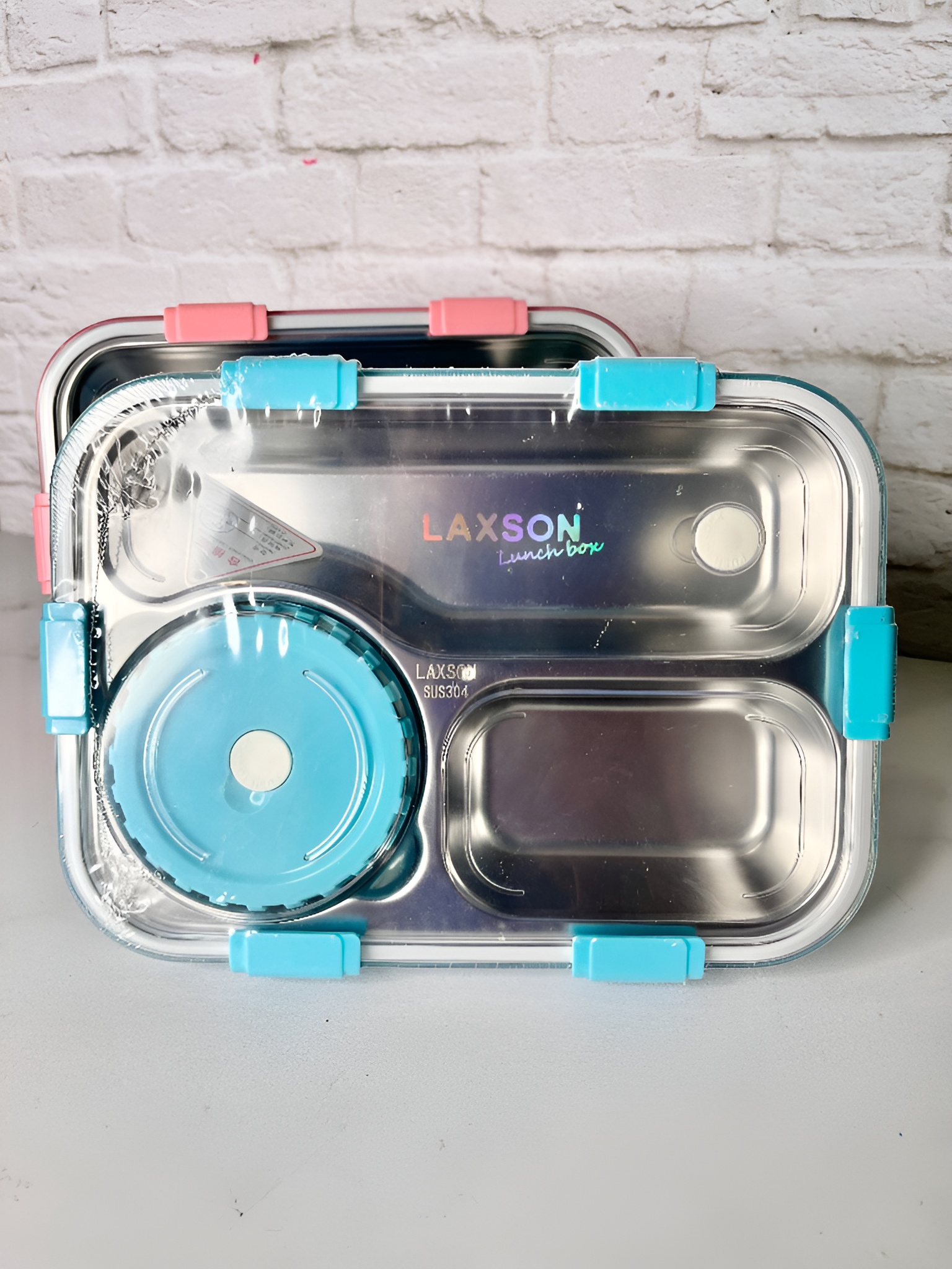 ظرف غذای استیل یک‌طبقه با طراحی شیک و کاربردی