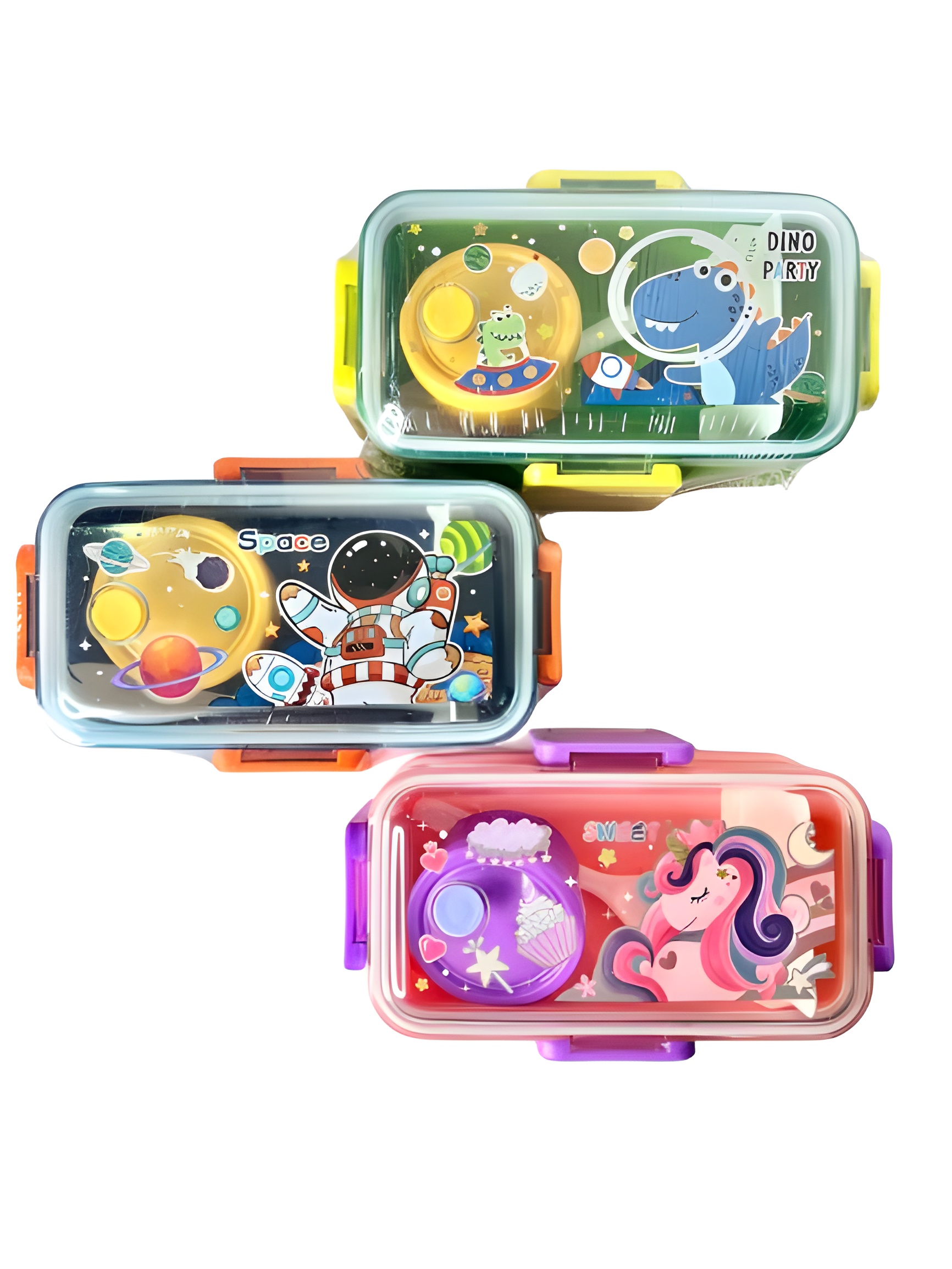 ظرف غذا سبک و قابل حمل با جای مخصوص قاشق