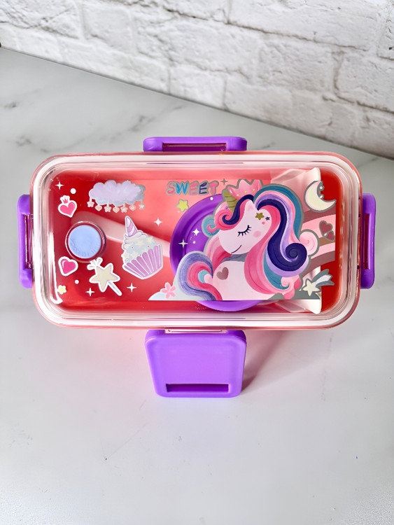 ظرف غذا یکطبقه با درب محکم ضد نشت