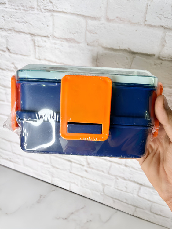 ظرف غذا با طراحی مدرن و محفظه جدا برای سس