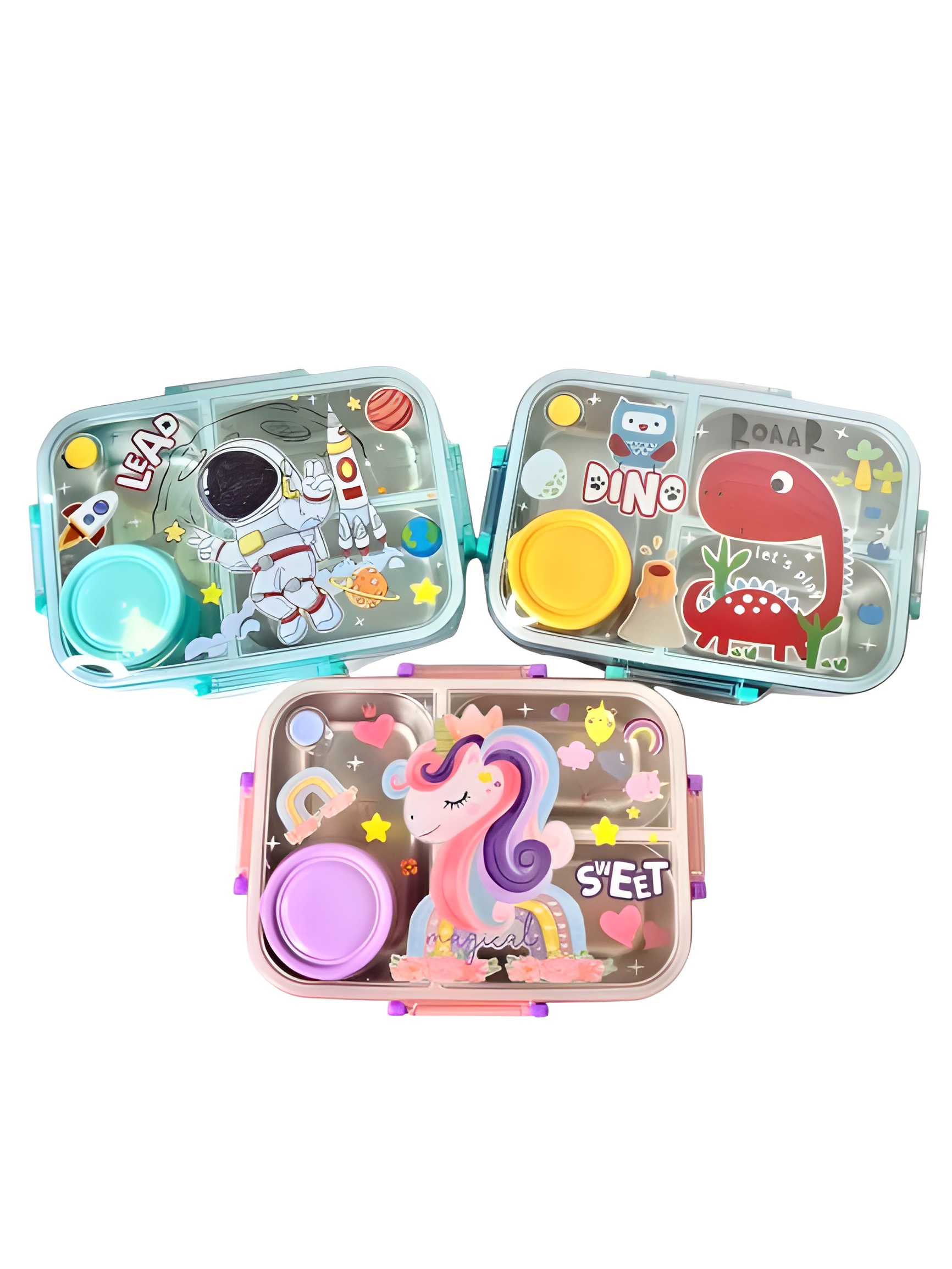 ظرف غذا با محفظه استیل ضد زنگ و درب محکم