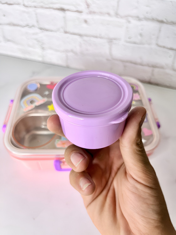 ظرف غذا یکطبقه با طراحی سبک و قابل حمل