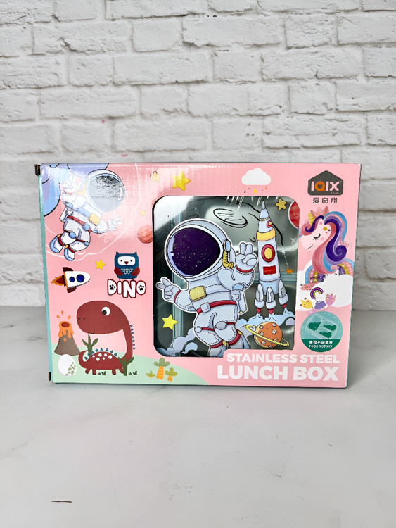 ظرف غذا با بدنه پلاستیکی مقاوم و محفظه استیل داخلی