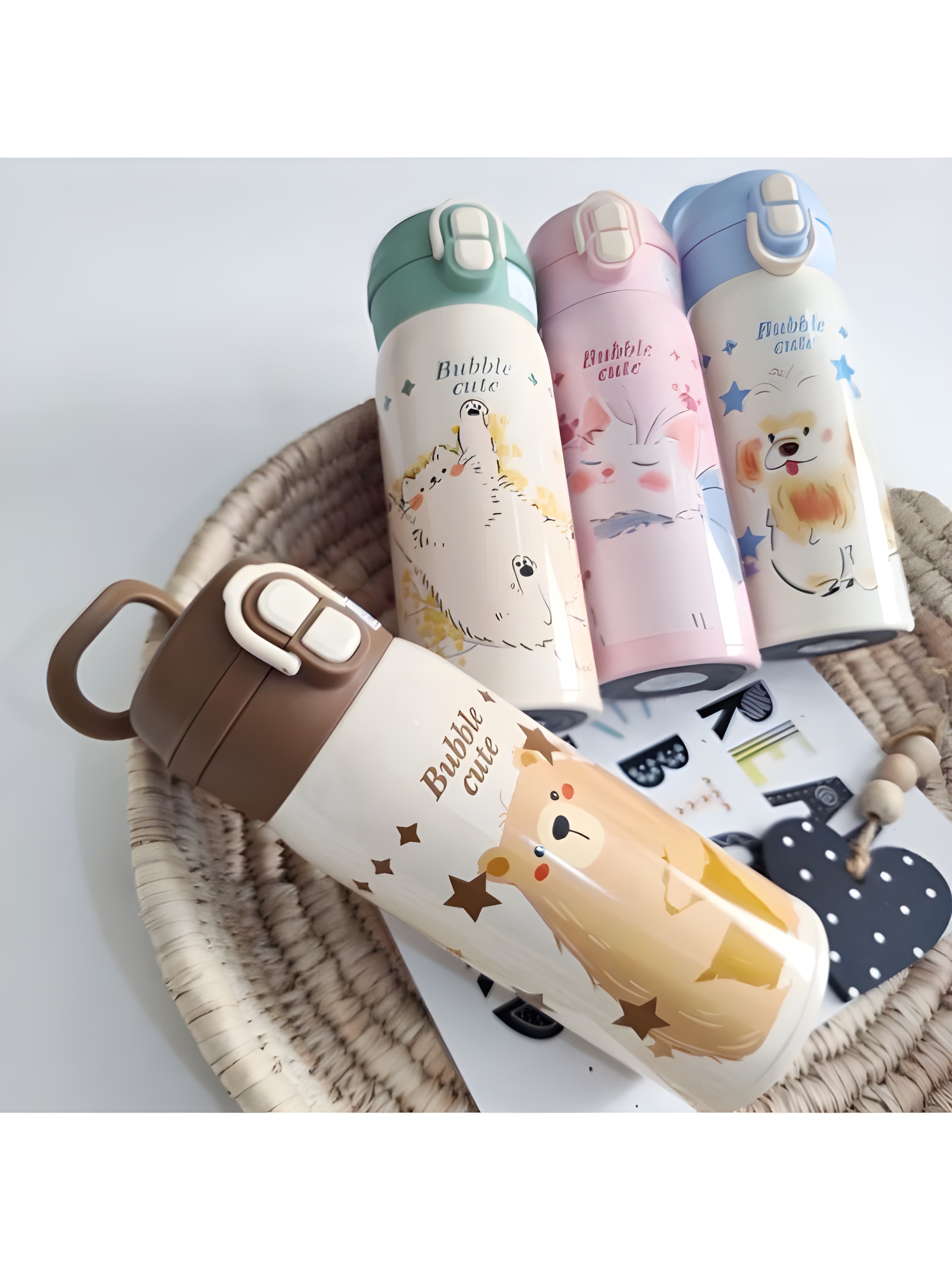 تراول ماگ با طراحی فانتزی و طرح حیوانات