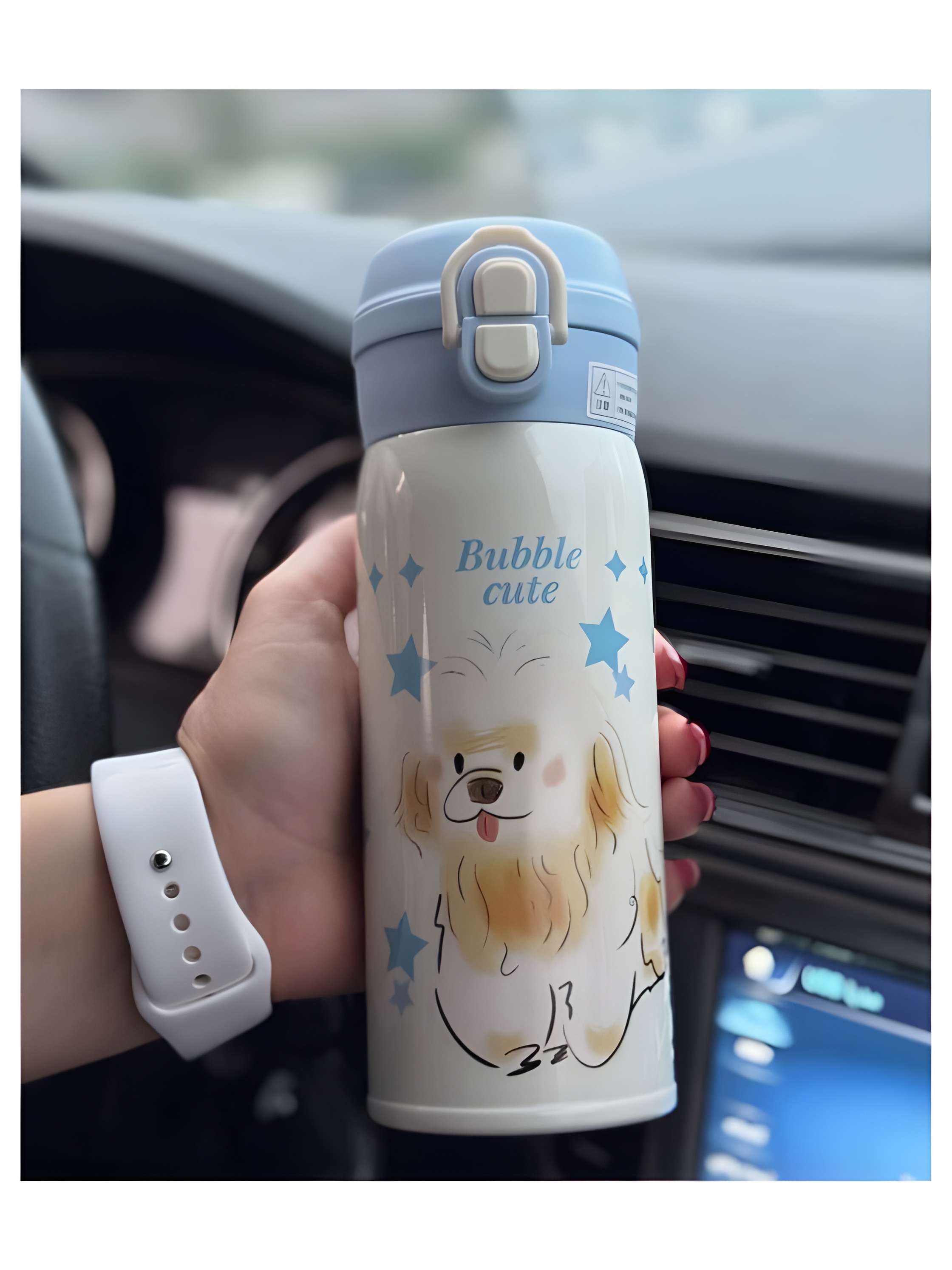 تراول ماگ دوحالته با فضای کافی برای نوشیدنی گرم و سرد