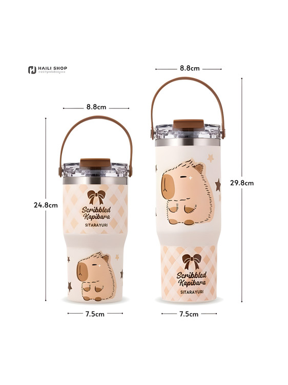 ماگ سیتارایوری پاپی با قابلیت نگهداری نوشیدنی گرم و سرد