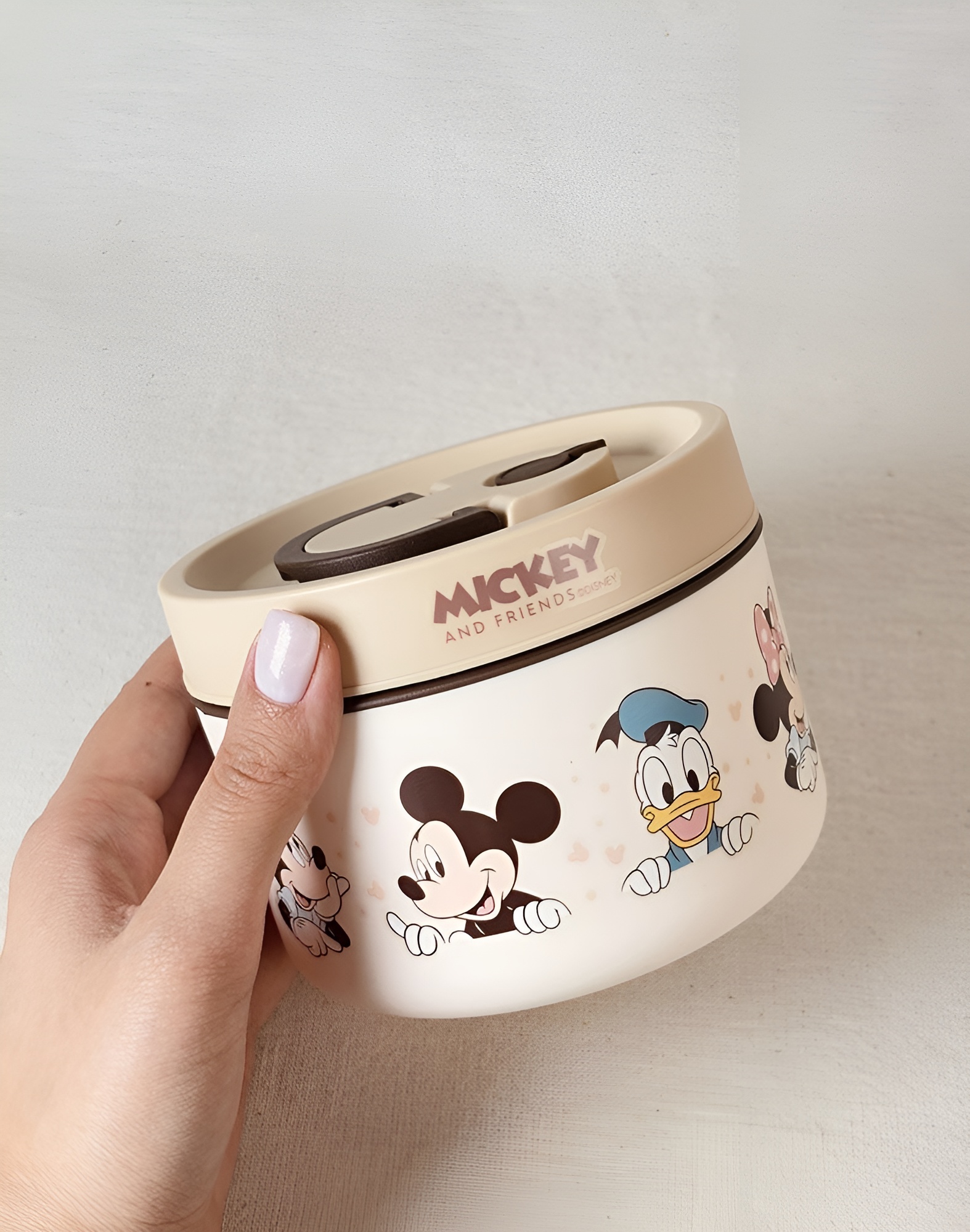 لانچ باکس کودک با طراحی فانتزی و محفظه‌های جداگانه