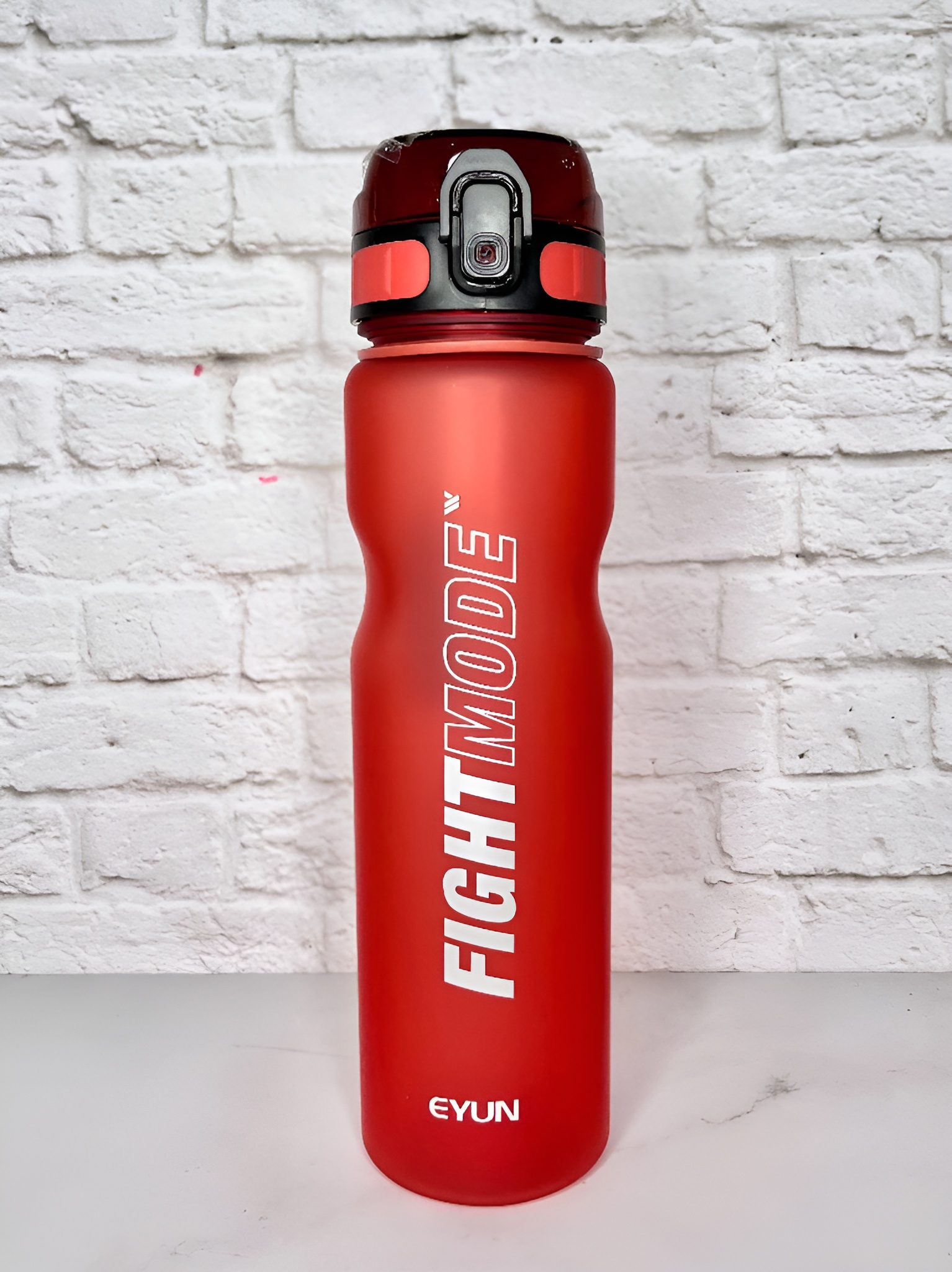 قمقمه ورزشی یک لیتری با طرح FIGHT MODE