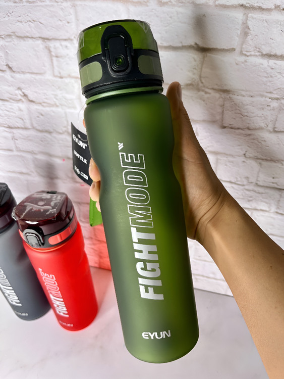 قمقمه اسپرت با طرح انگیزشی FIGHT MODE
