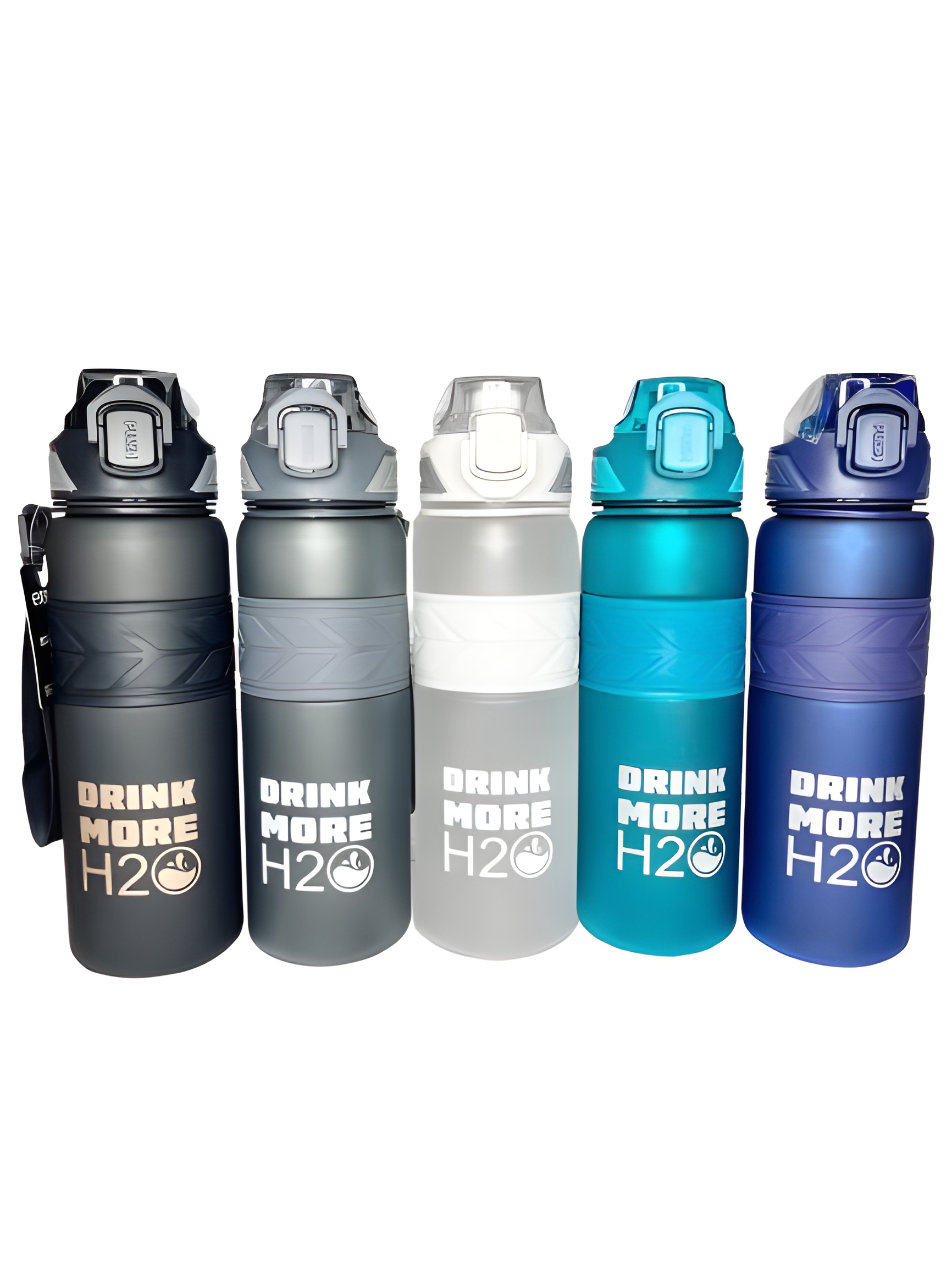 قمقمه ورزشی ایون مدل Drink More H₂O مناسب سفر و باشگاه