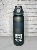 بطری ورزشی ایون با طراحی DRINK MORE H₂O