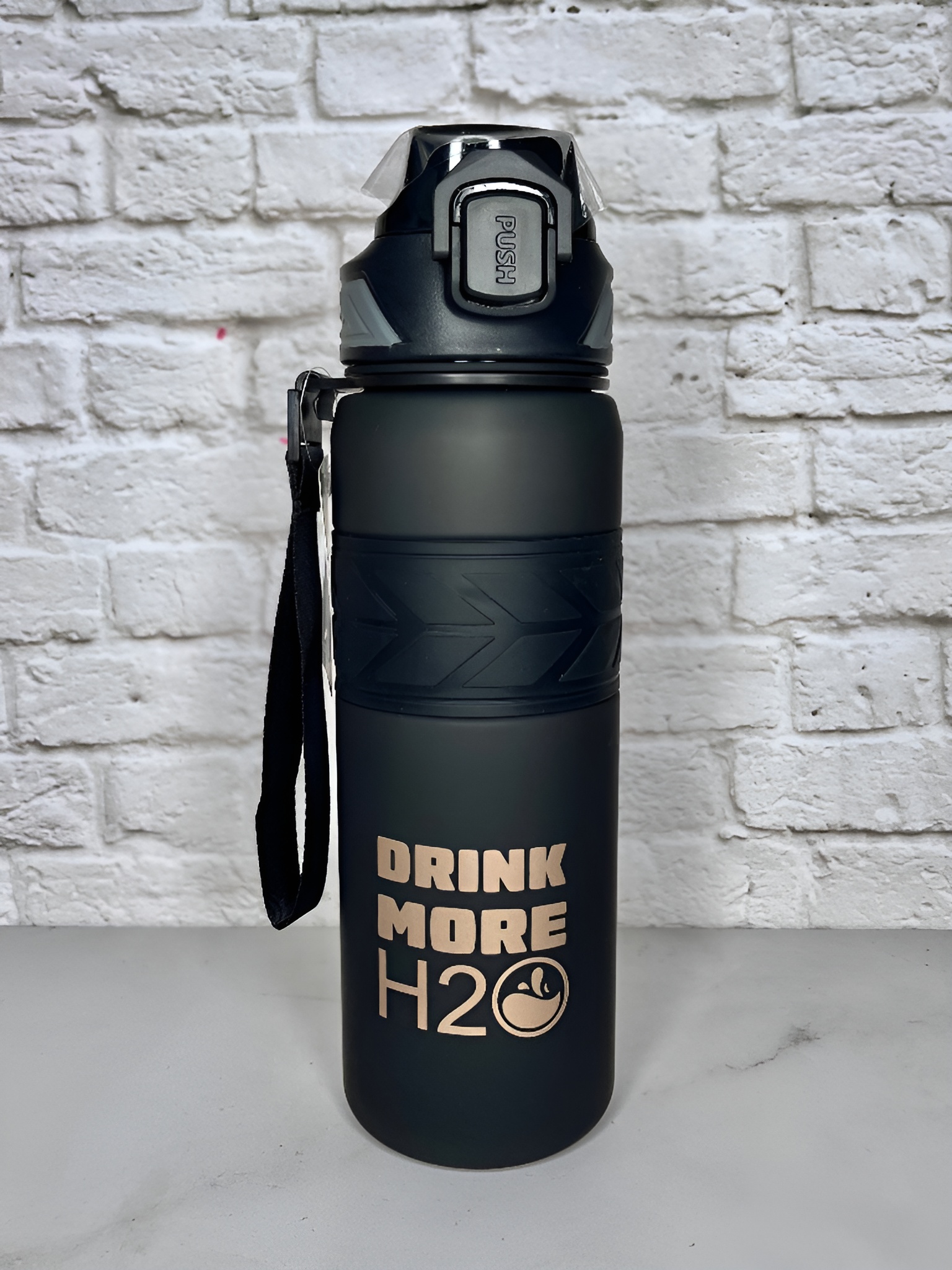 قمقمه ورزشی ۱۰۰۰ میل با نوشته انگیزشی نوشیدن آب