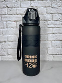 قمقمه ورزشی ۱۰۰۰ میل با نوشته انگیزشی نوشیدن آب