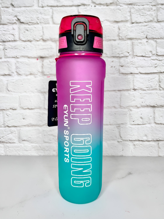 بطری آب ورزشی EYUN با طرح KEEP GOING