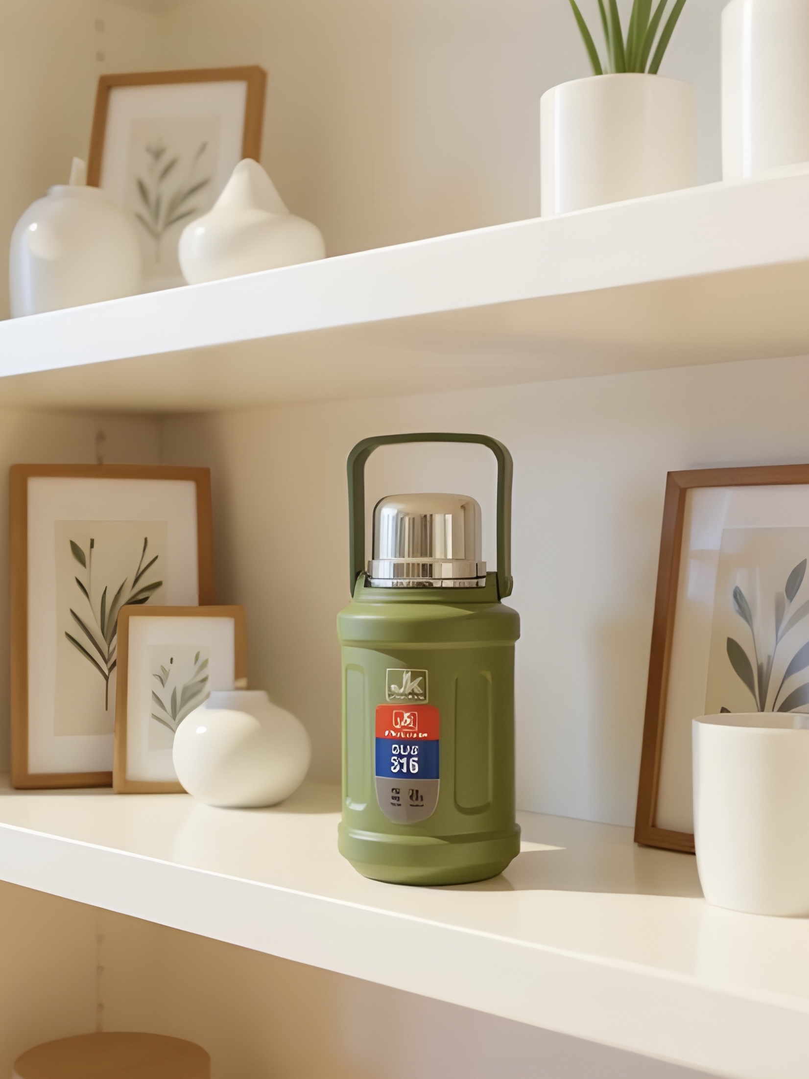 فلاسک دسته‌دار ۱۰۰۰ میلی‌لیتری برند جی کی JK با طراحی زیبا