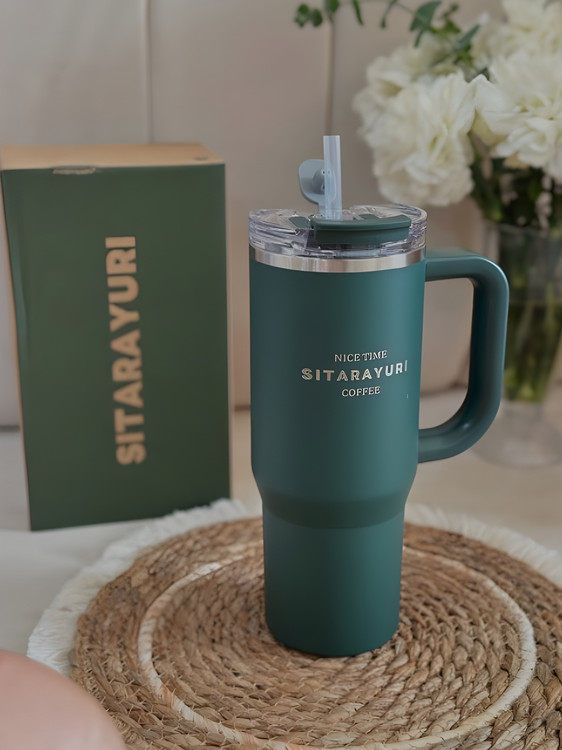 ماگ حرارتی بزرگ Sitarayuri با طراحی مدرن و دستهدار