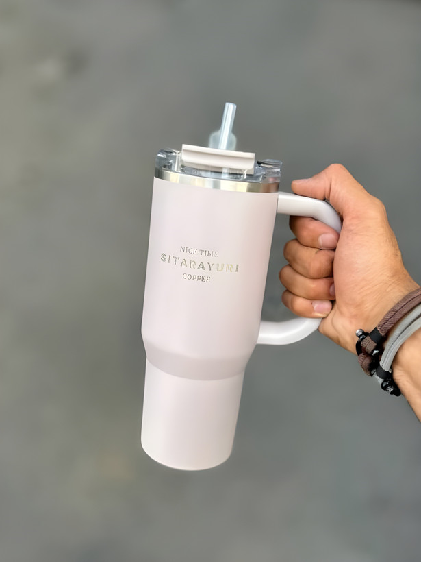 تامبلر استیل Sitarayuri 900ml با درب ضدنشت