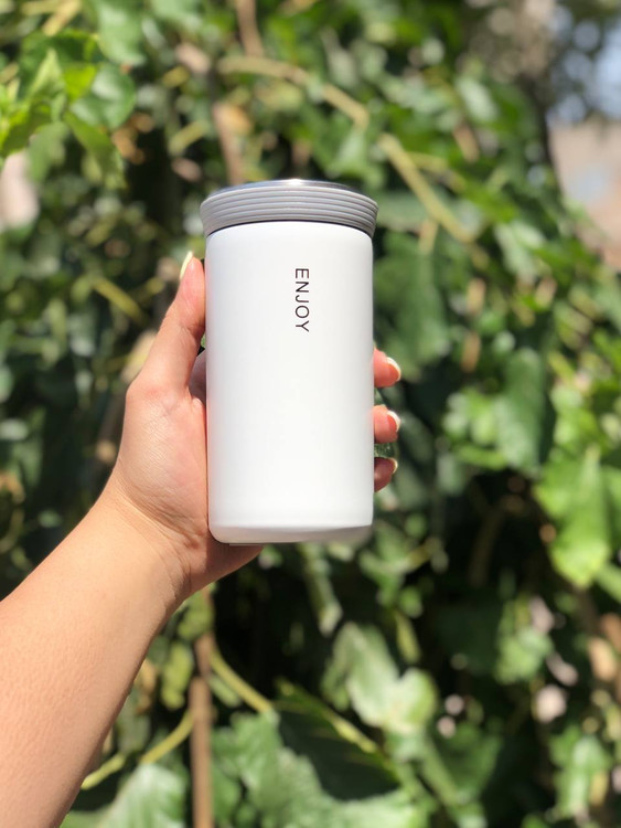 فلاسک Enjoy سبک و قابل شستشو با درب محکم