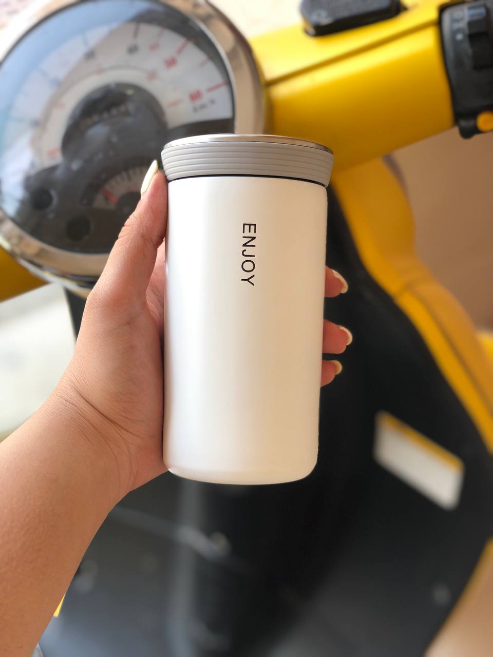 تراول فلاسک Enjoy با درب ضد نشت و قابل حمل