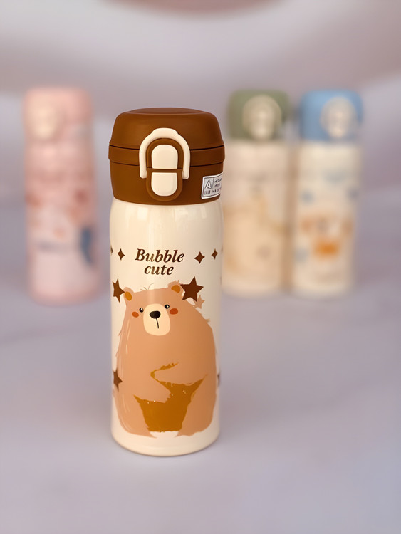 تراول ماگ دوحالته با طرح حیوانات برای کودکان و بزرگسالان