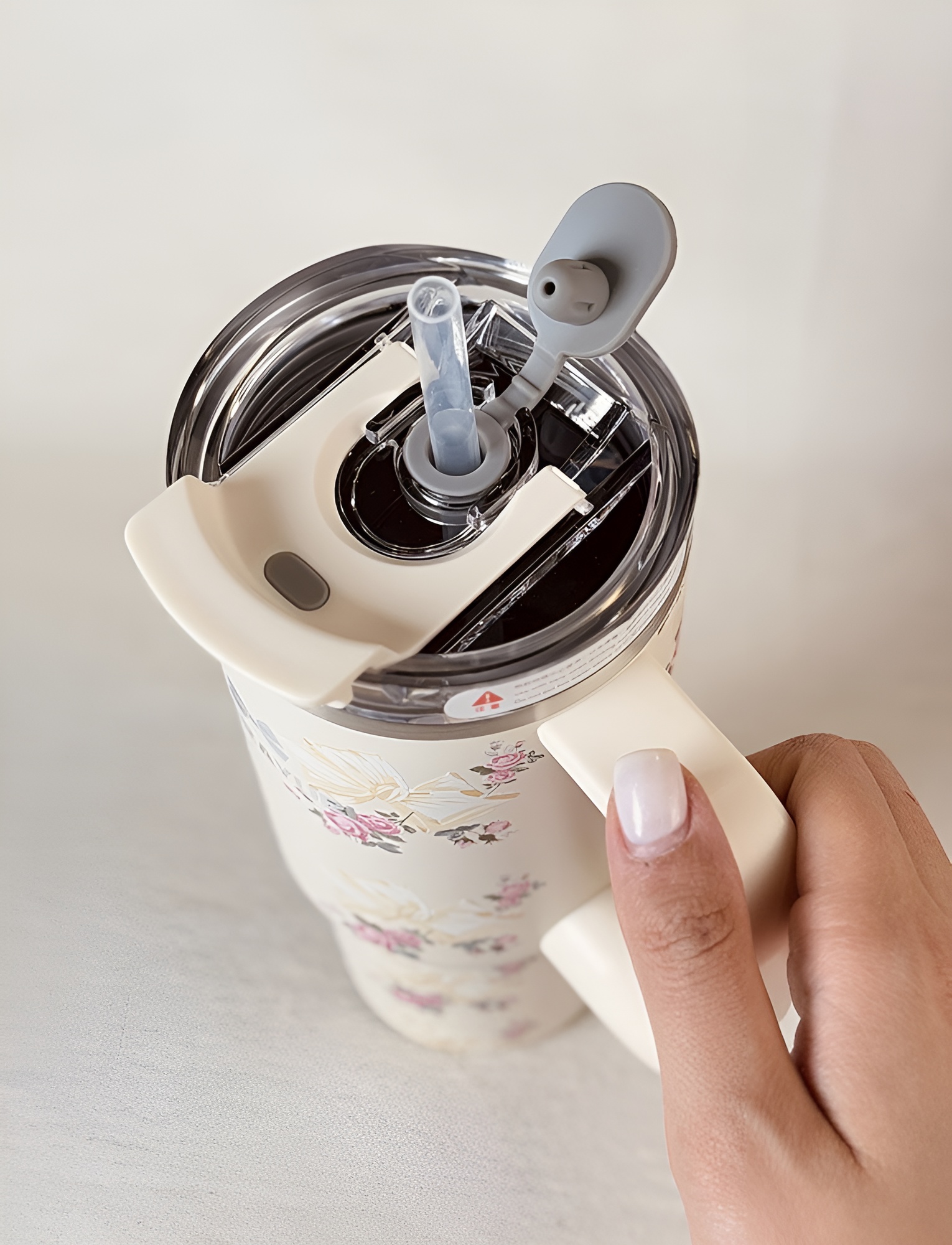 ماگ دو حالته SITARAYURI با لبی قابل تغییر و ضد نشت