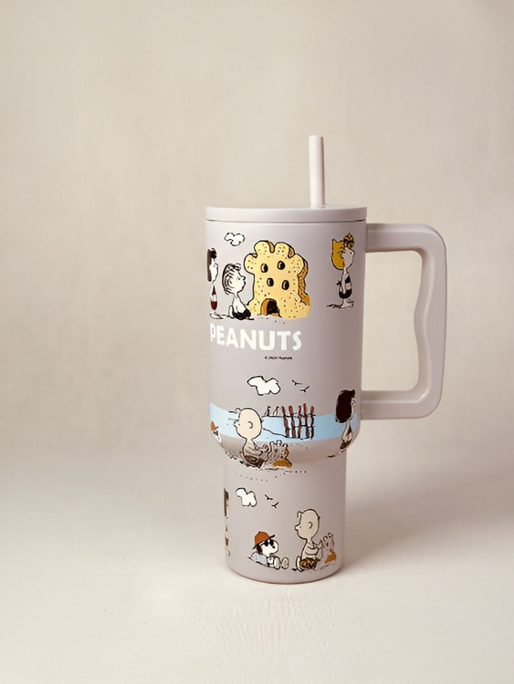 لیوان مسافرتی طرح اسنوپی مناسب نوشیدنی گرم