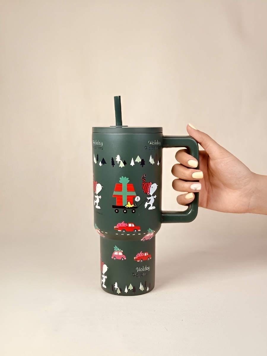 تراول ماگ اسنوپی با نگه‌داری طولانی دمای نوشیدنی