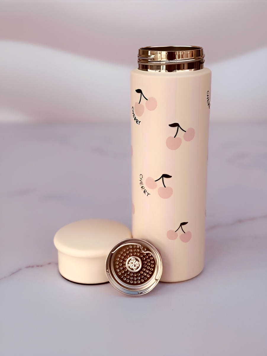 لیوان دوجداره پاپیونی مناسب سفر و محل کار