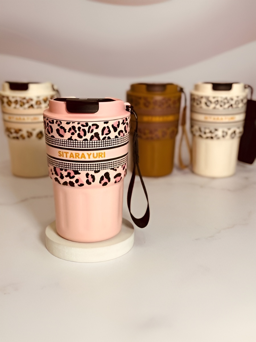 ماگ سفری کوچک پلنگی با بدنه مقاوم