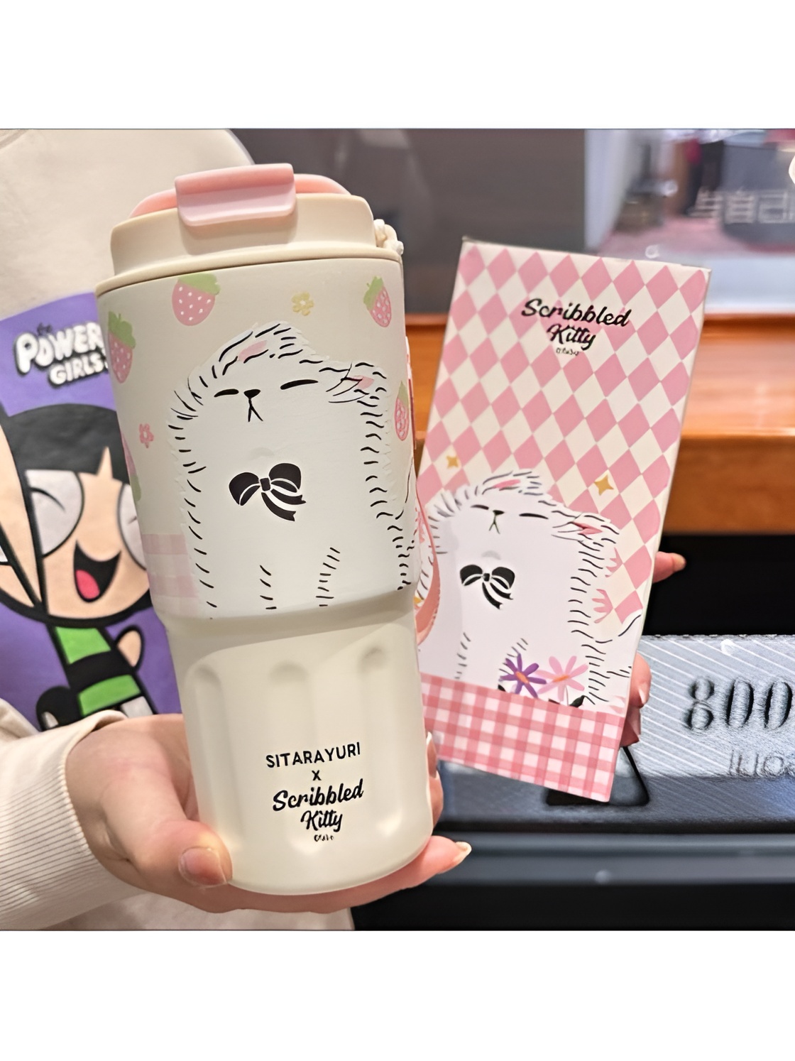 ماگ سفری پاپی بزرگ با ظرفیت بیشتر