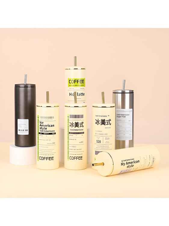 عکس لیوان نی دار مناسب اسموتی و شیک