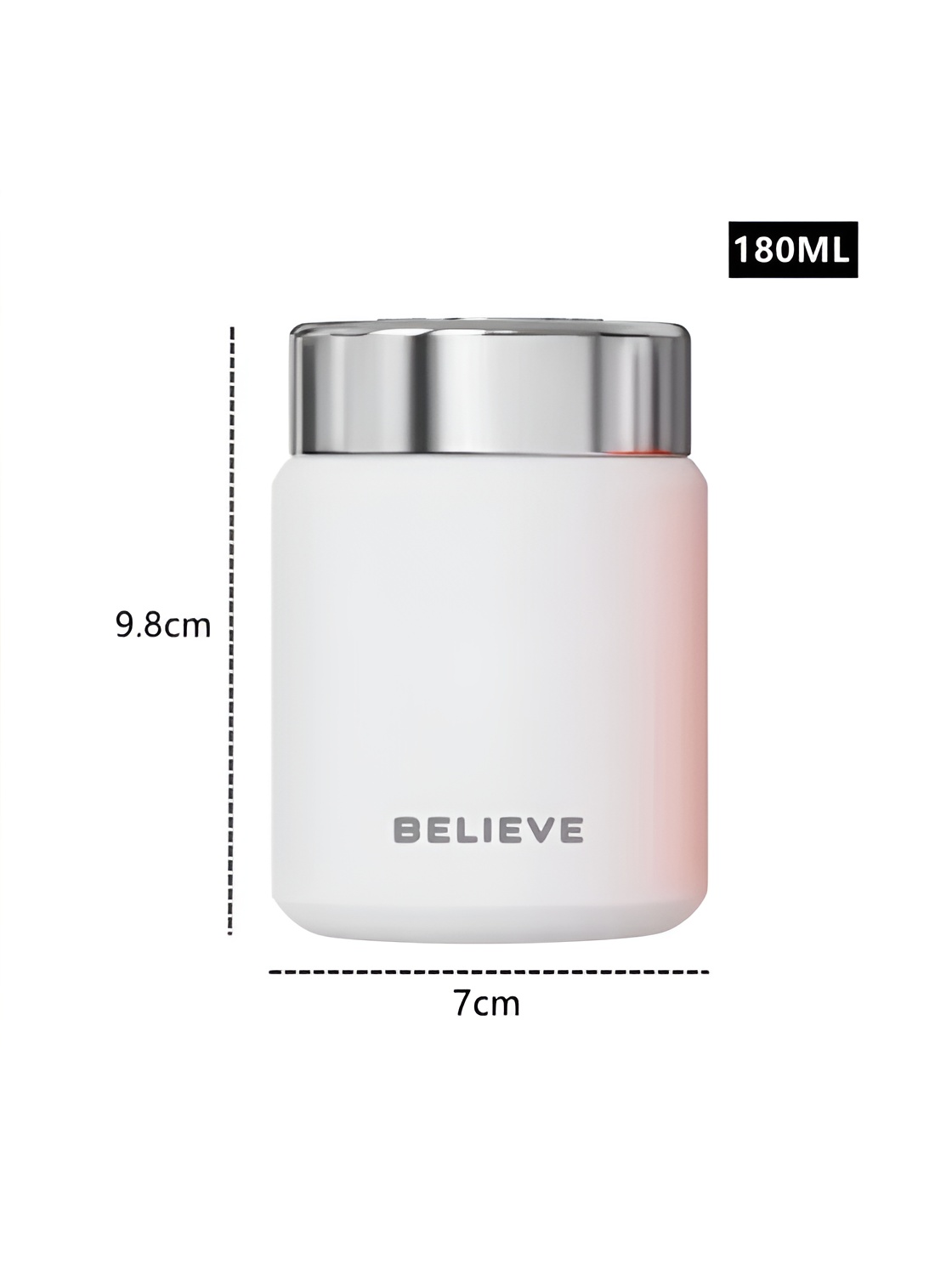 تصویر فلاسک کوچک درب‌دار بلیو