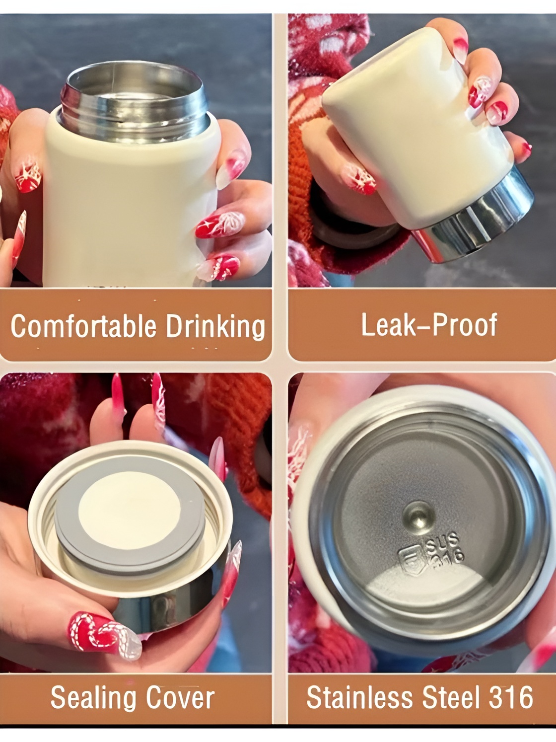 عکس مینی فلاسک رنگی بلیو