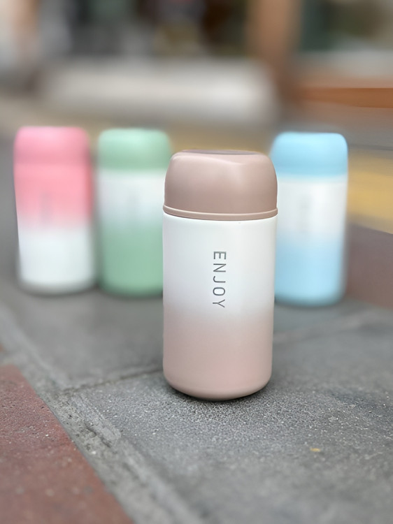 عکس فلاسک رنگی ۲۰۰ میل برند Enjoy