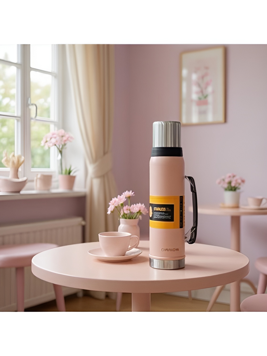 تصویر فلاسک دیوانگشین با درب محکم