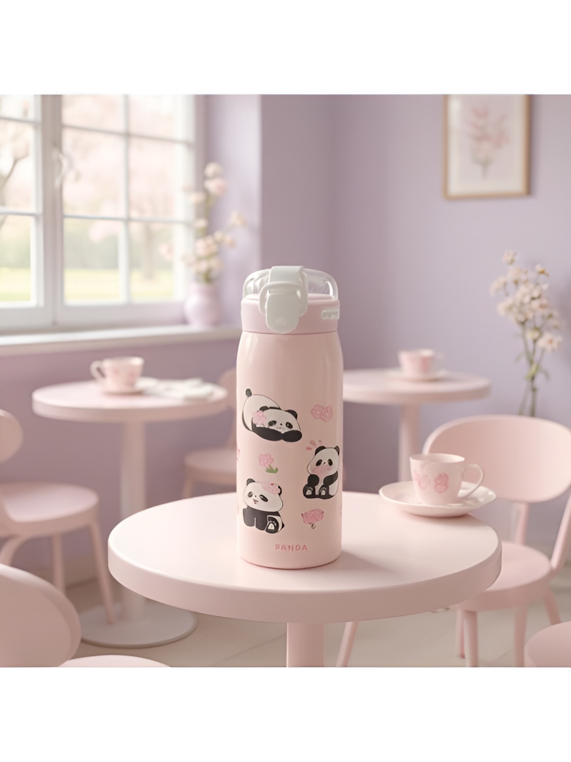 تصویر فلاسک فانتزی پاندا مناسب کودکان