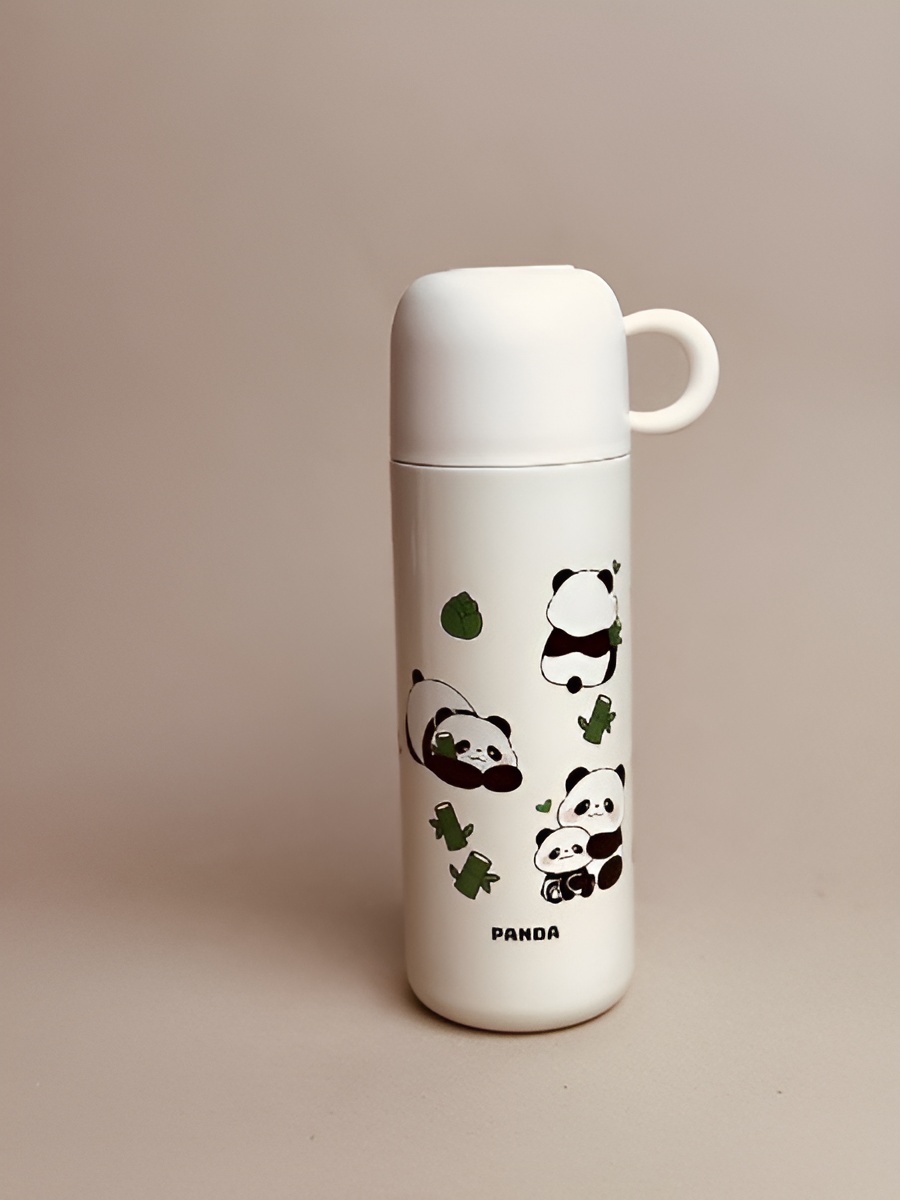 تصویر فلاسک طرح حیوانات مدل پاندا
