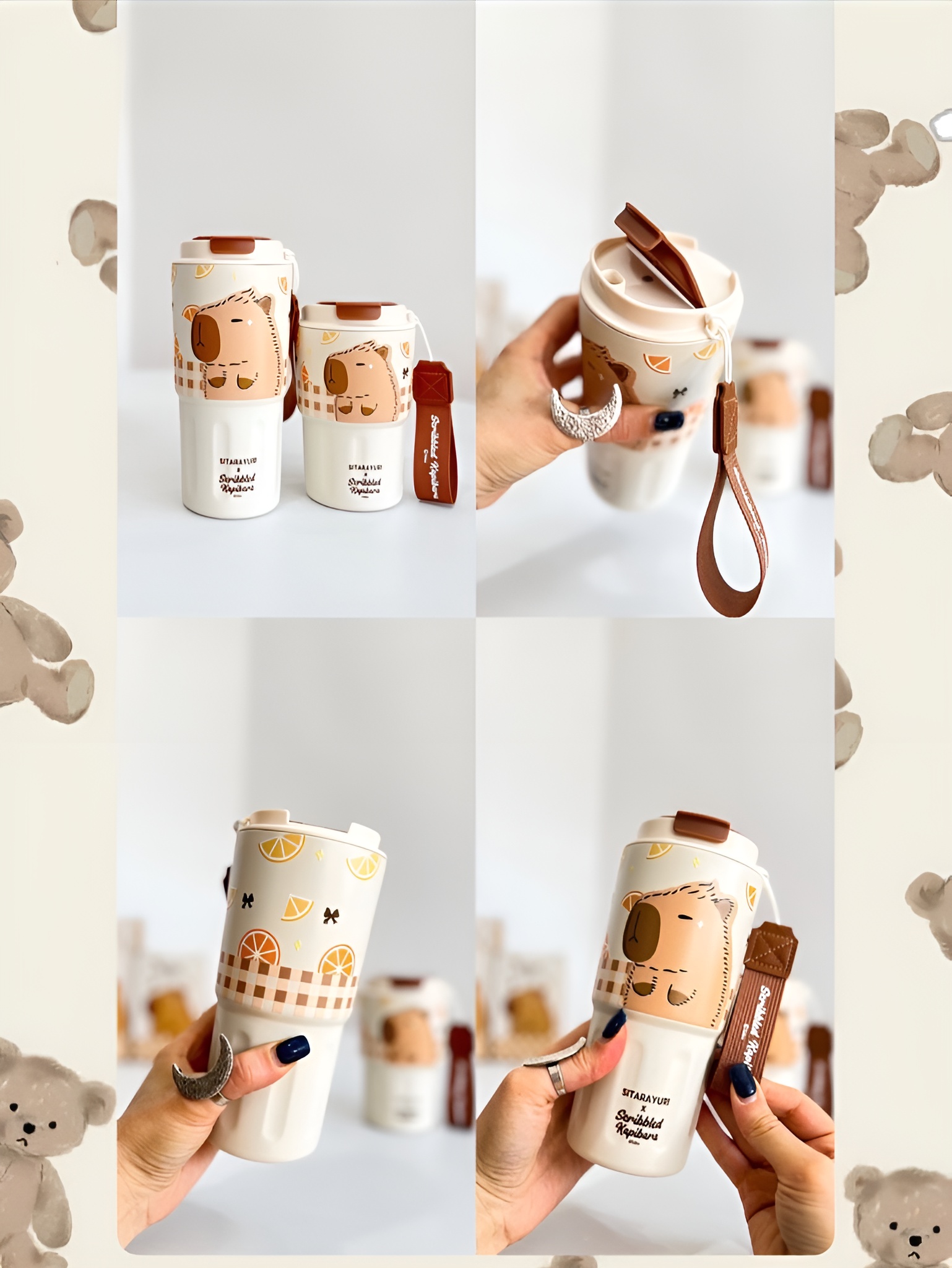 تراول ماگ تک‌حالته پاپی بزرگ سیتارایوری